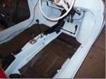 interior of car