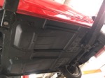 under the car