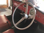 interior of car