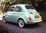 green fiat bambina
