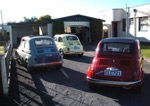photo of several fiat motor cars